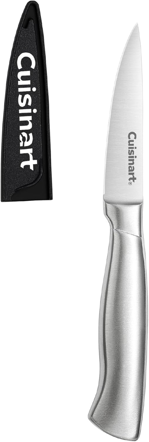 Cuisinart 2-Piece Utility Pairing Stainless Steel Knife Set, includes 5.5" Serrated Utility and 3.5" Pairing Knife