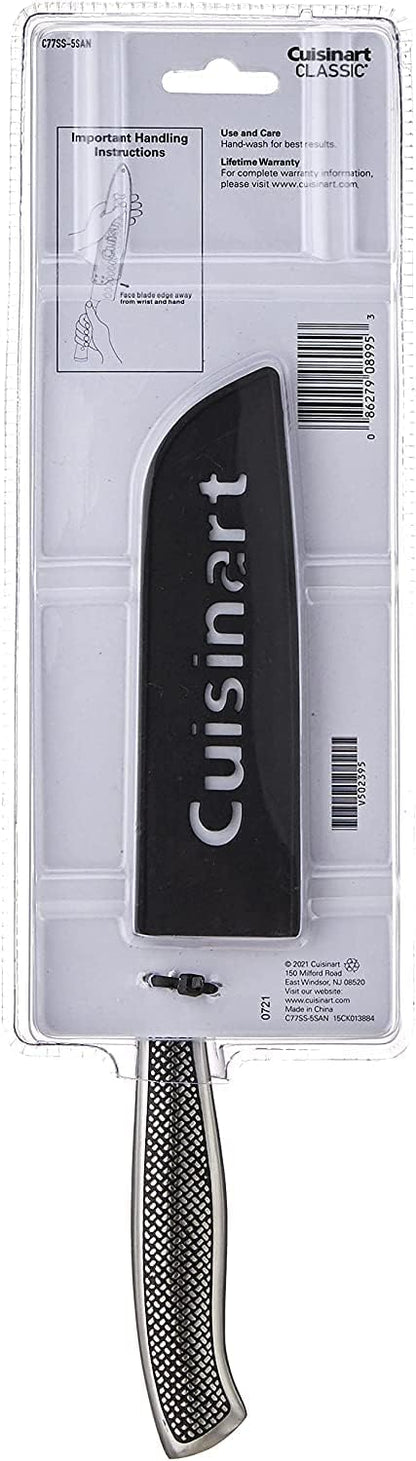 Cuisinart C77SS-5SAN Graphix Collection Santoku Knife, 5" Stainless Steel