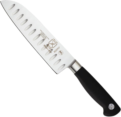 Mercer Culinary M20707 Genesis 7-Inch Santoku Knife,Black