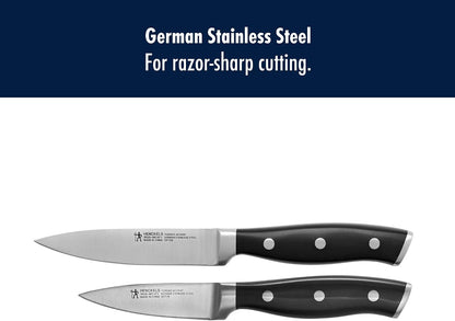 Henckels Forged Accent 2-Pc Paring Knife Set, Razor-Sharp German Engineered