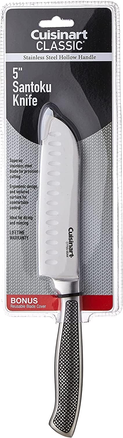 Cuisinart C77SS-5SAN Graphix Collection Santoku Knife, 5" Stainless Steel