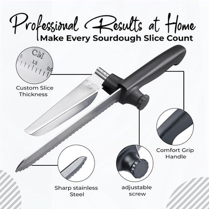 Bread Slicer for Homemade Bread, Sourdough Knife