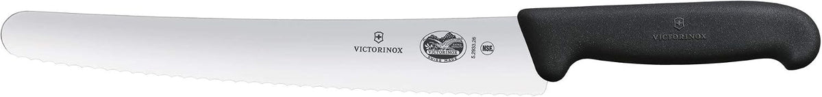 Victorinox Fibrox 10.25-Inch Bread Knife with Serrated Edge and Black Handle