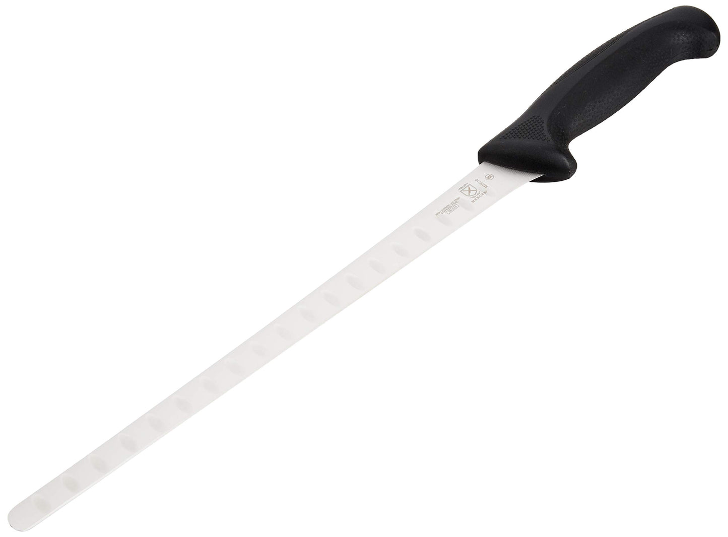 Mercer Culinary M22408 Millennia Black Handle, 8-Inch Offset Wavy Edge, Bread Knife