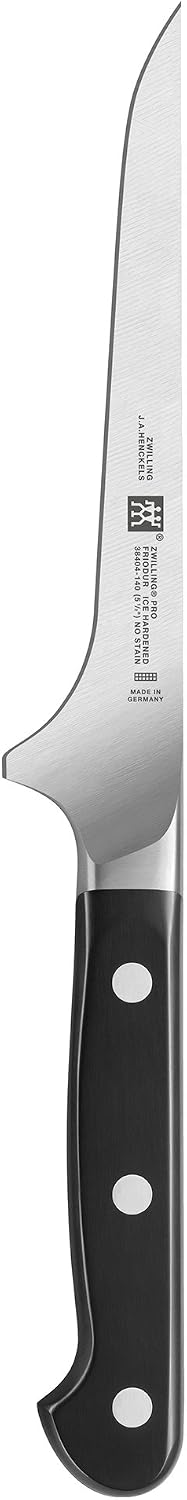 ZWILLING Pro 5.5-inch Razor-Sharp German Flexible Boning Knife, Made in Company-Owned German Factory with Special Formula Steel perfected for almost 300 Years, Dishwasher Safe
