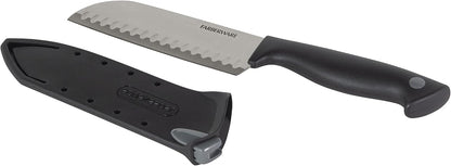 Farberware EdgeKeeper 5-Inch Santoku Knife with Sharpening Cover