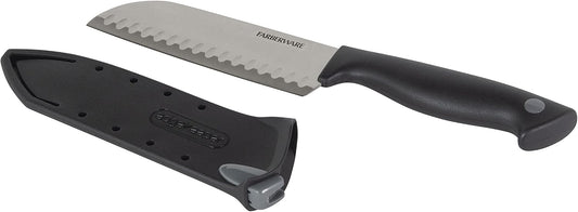 Farberware EdgeKeeper 5-Inch Santoku Knife with Sharpening Cover