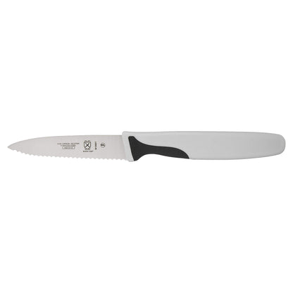 Mercer Culinary M23890 Millennia Black Handle, 9-Inch Offset Wavy Edge, Bread Knife