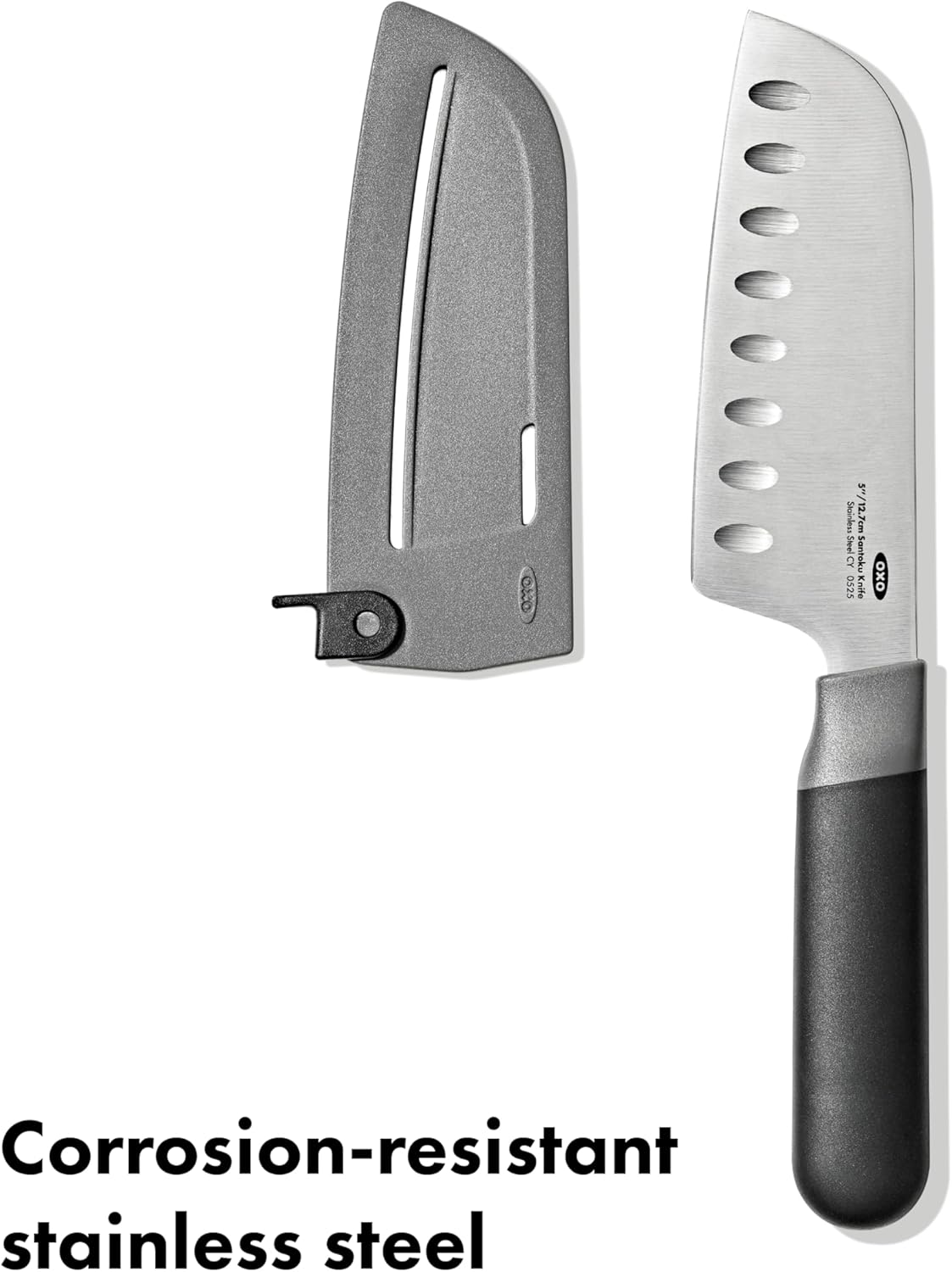 OXO Good Grips 5 in Santoku Knife with Locking Sheath