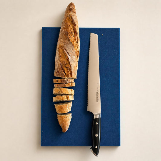 WICKWILLOW 10” Bread Knife – Razor Sharp German High-Carbon Stainless Steel