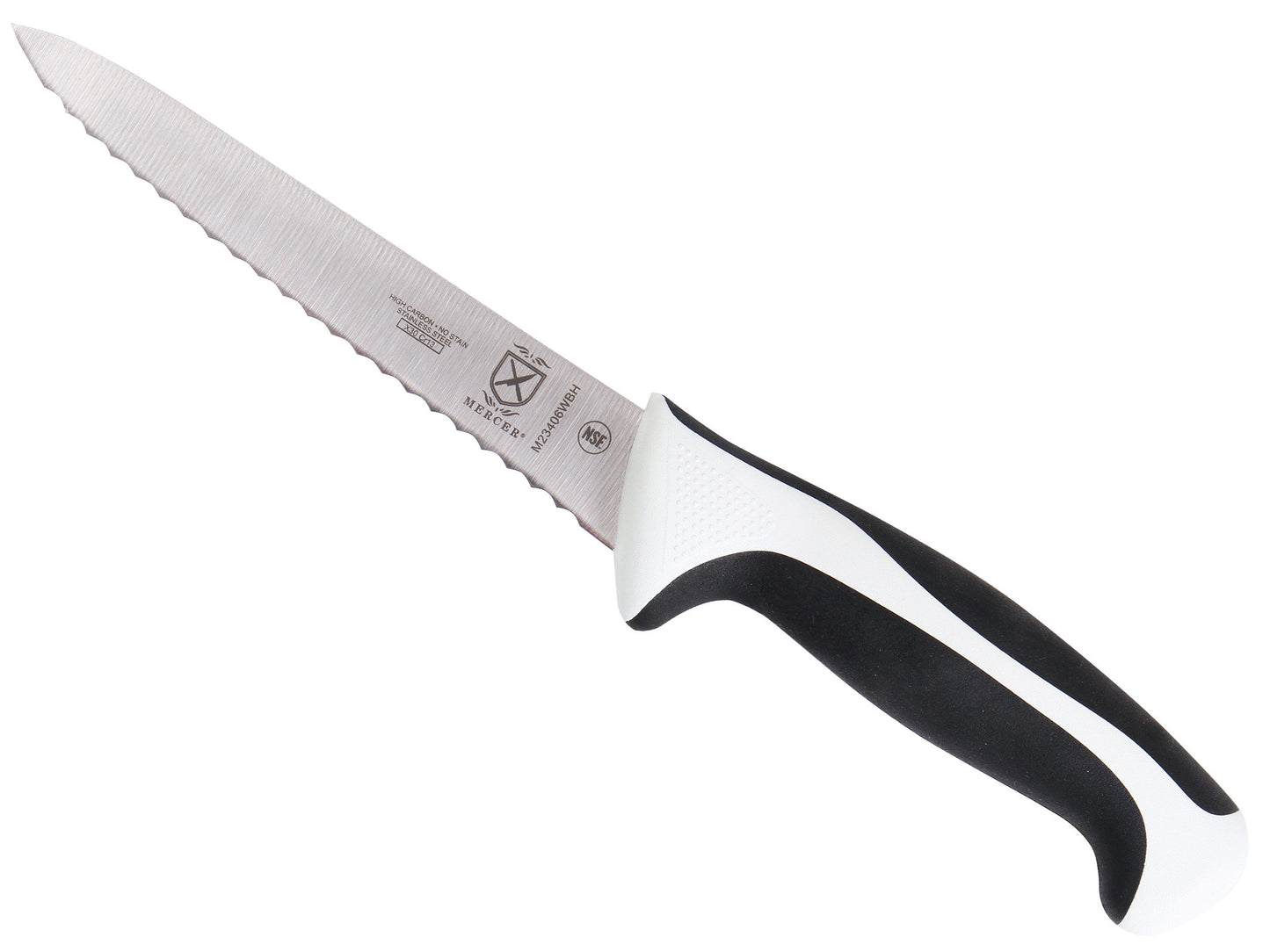 Mercer Culinary Millennia Colors 6-Inch Curved Boning Knife, Blue