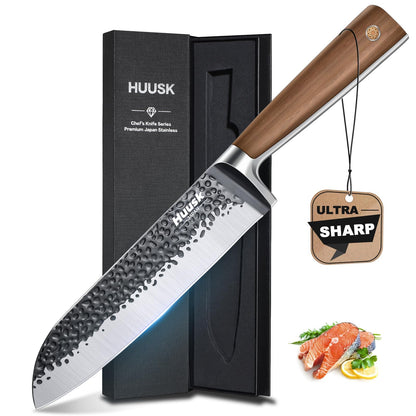 Huusk Boning Knife - Japan High Carbon Steel Fillet Knife for Meat 6"