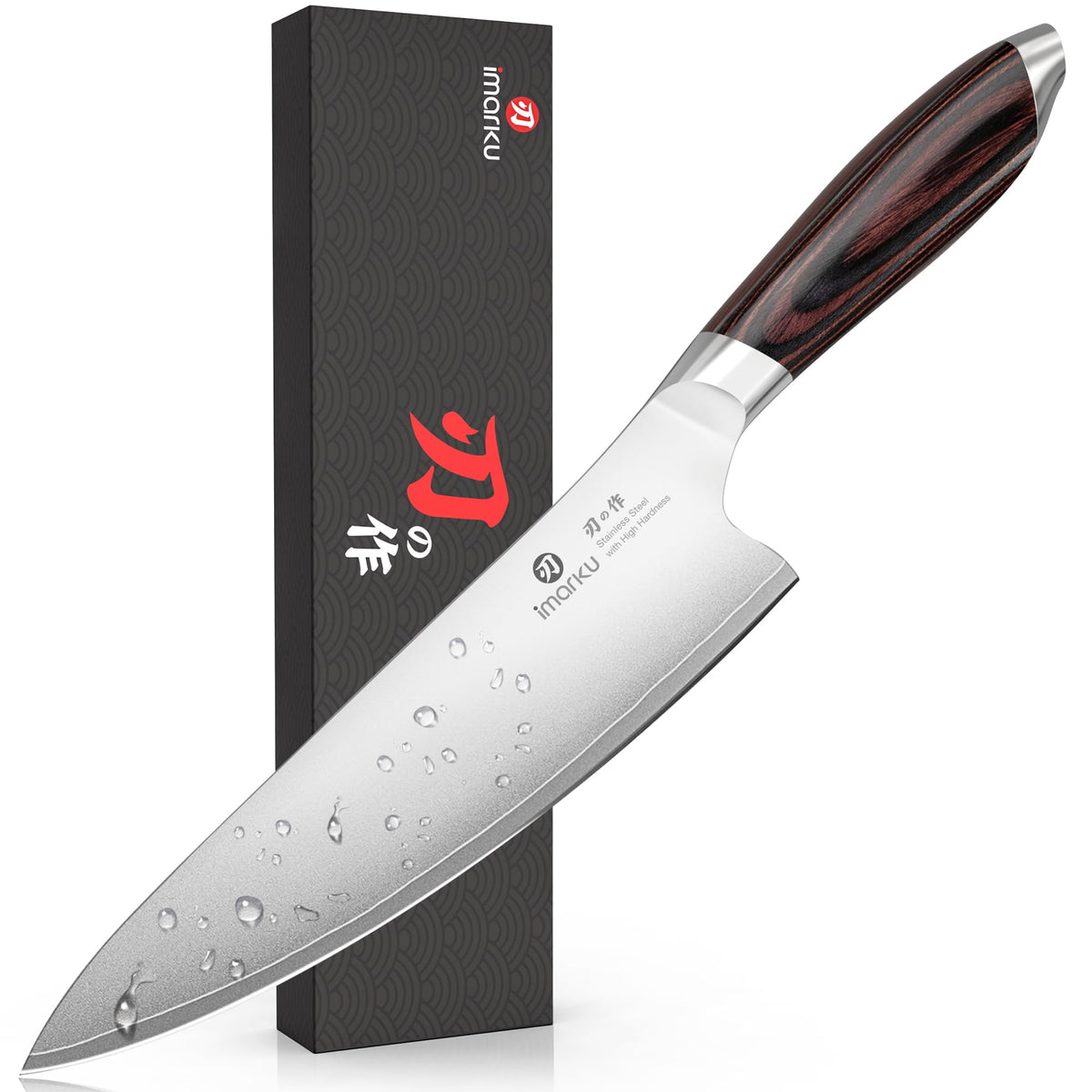 imarku Bread Knife,10 In German Professional Homemade Bread Slicing Knife