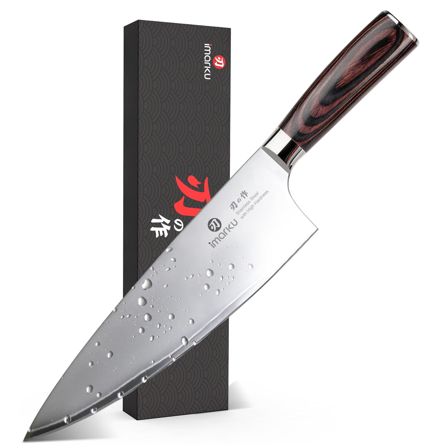 imarku Bread Knife,10 In German Professional Homemade Bread Slicing Knife