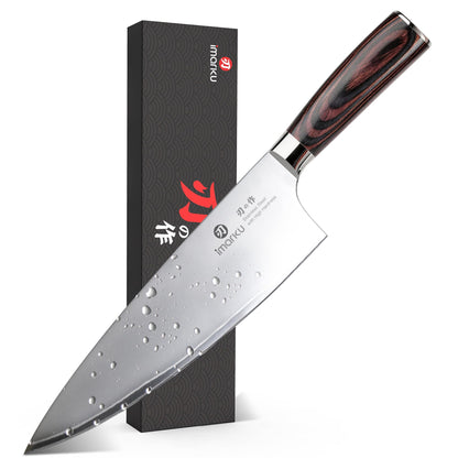 imarku Bread Knife,10 In German Professional Homemade Bread Slicing Knife