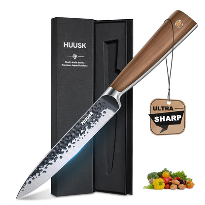 Huusk Boning Knife - Japan High Carbon Steel Fillet Knife for Meat 6"