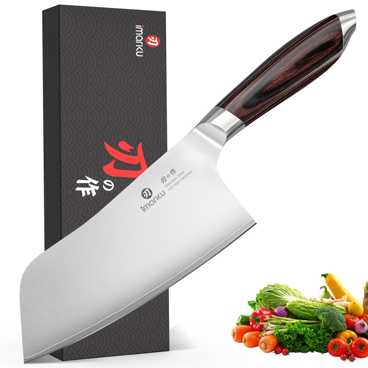 imarku Bread Knife,10 In German Professional Homemade Bread Slicing Knife