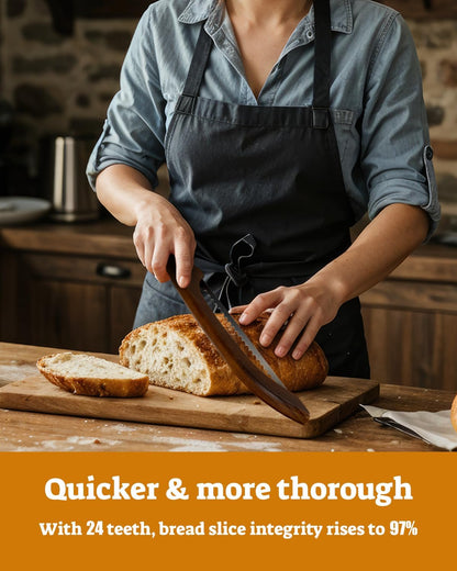 16.5" Bread Slicer, Sourdough Bread Knife for Homemade Bread