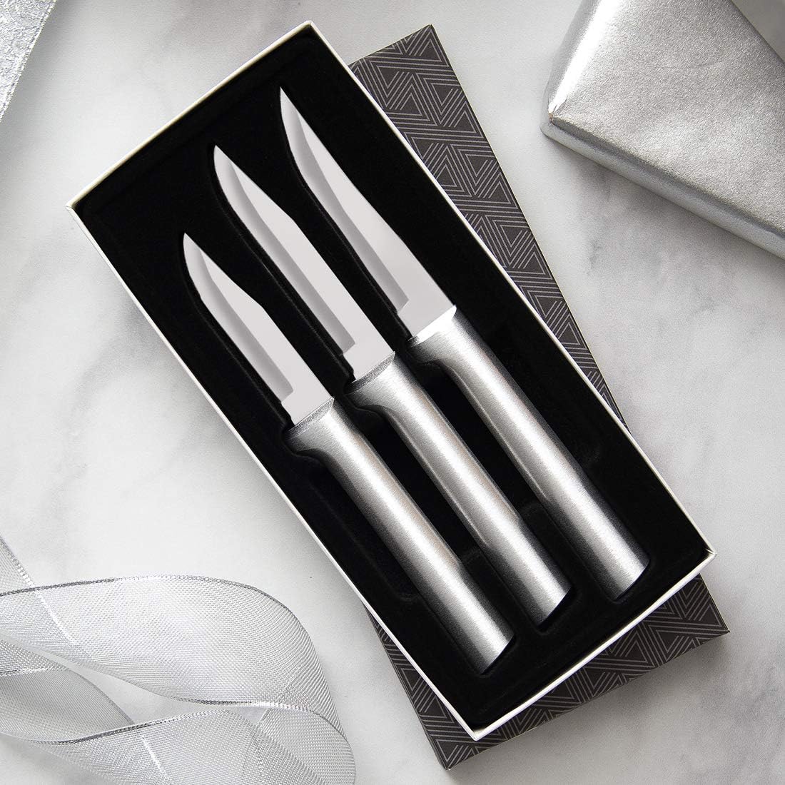 RADA Cutlery Paring Knife Galore Gift Set (S01), Silver