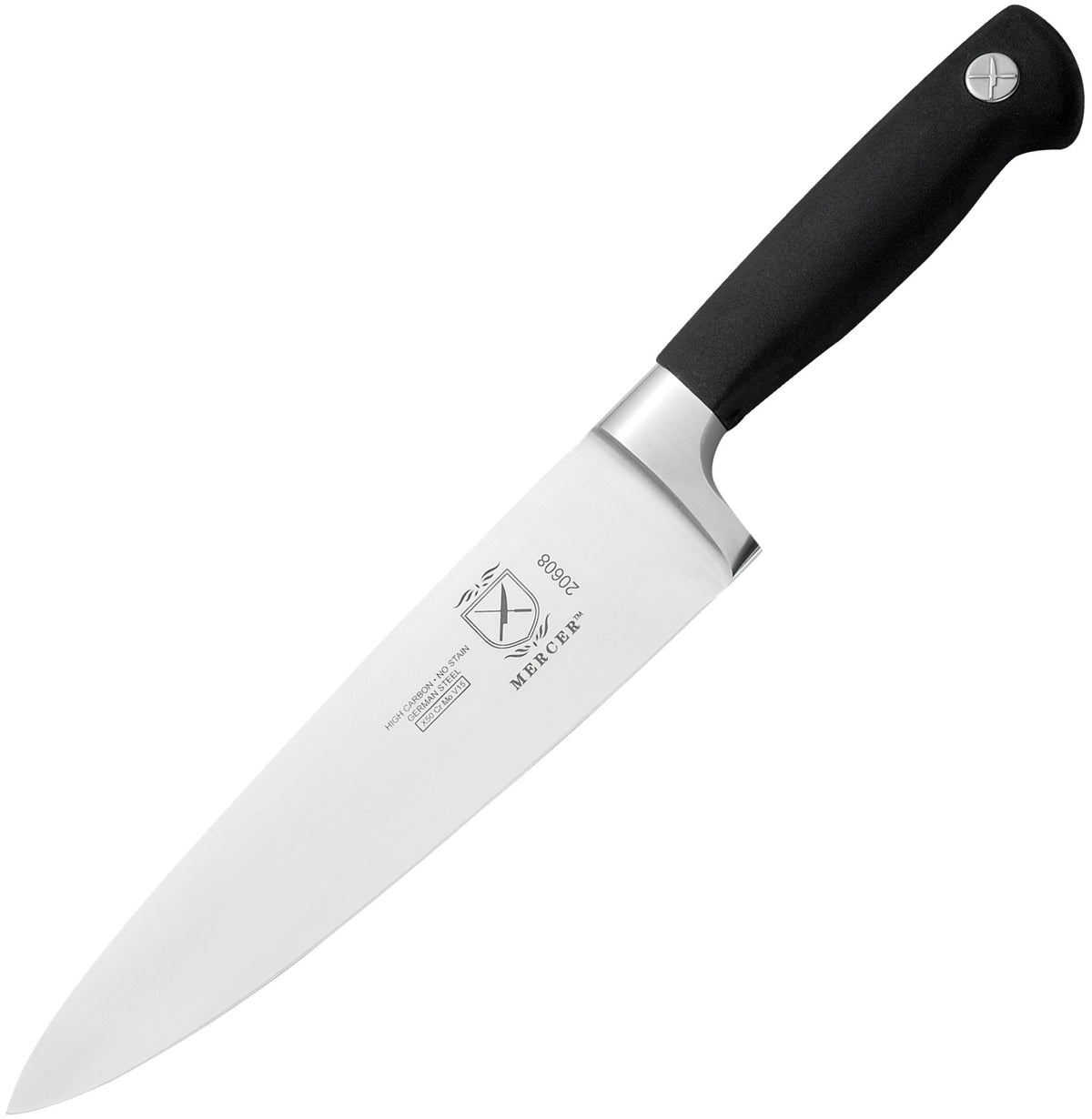 Mercer Culinary M20707 Genesis 7-Inch Santoku Knife,Black