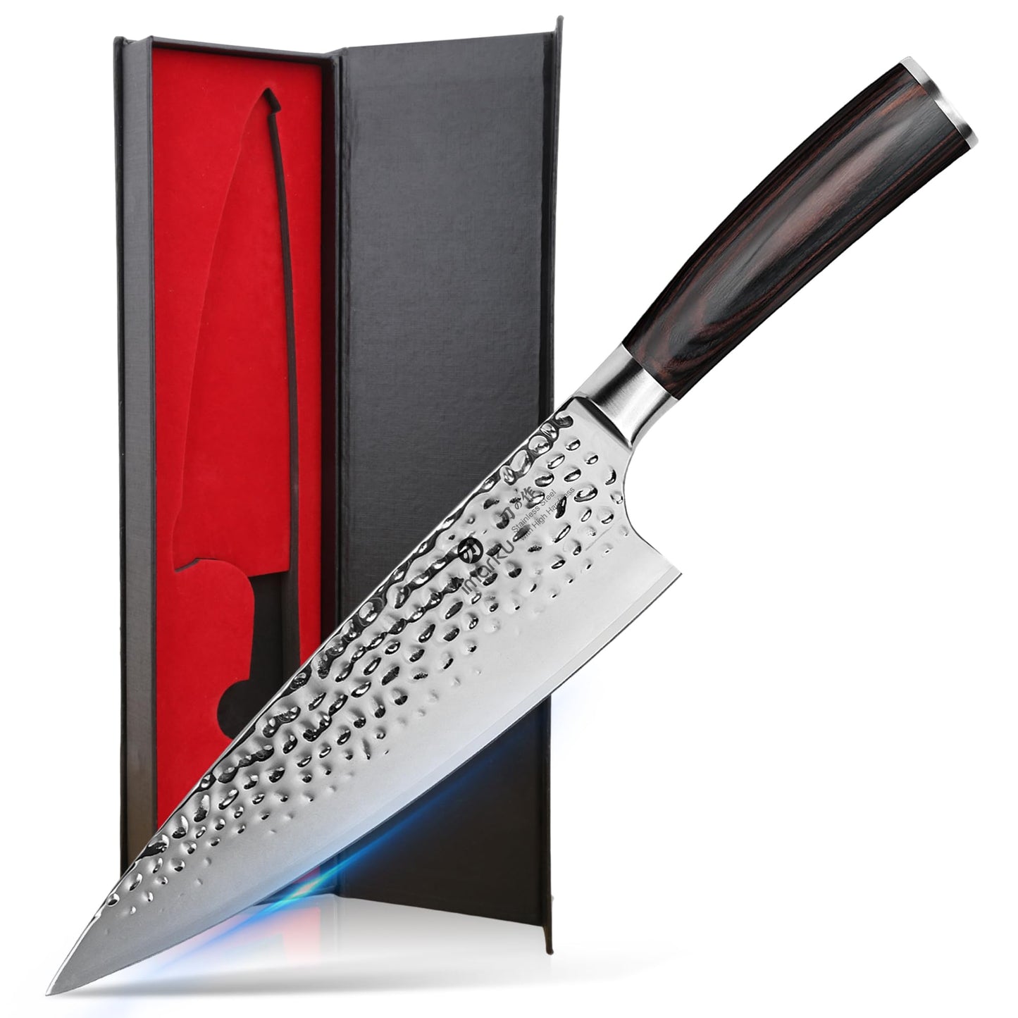 imarku Bread Knife 10 Inch: Japanese High Carbon Stainless Steel