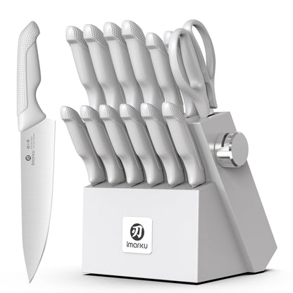 imarku Bread Knife 10 Inch: Japanese High Carbon Stainless Steel
