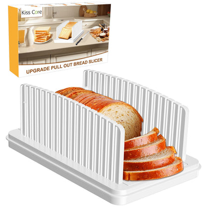 Kiss Core New Upgrade Bread Slicer for Homemade Bread with Adjustable Width