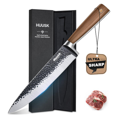 Huusk Boning Knife - Japan High Carbon Steel Fillet Knife for Meat 6"