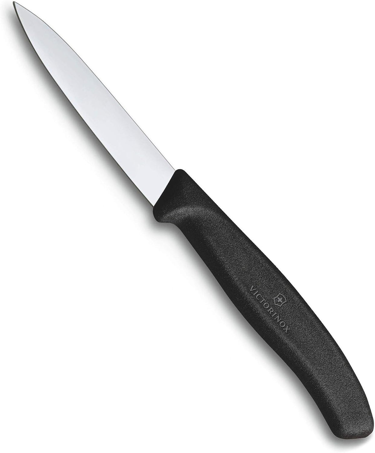 Victorinox VIC-6.7603 Swiss Classic Paring 3¼" Straight Spear Point Blade 5/8" Width at Handle Black