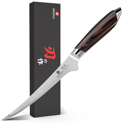 imarku 8 Inch Fillet Knife, Japanese High Carbon Stainless Steel
