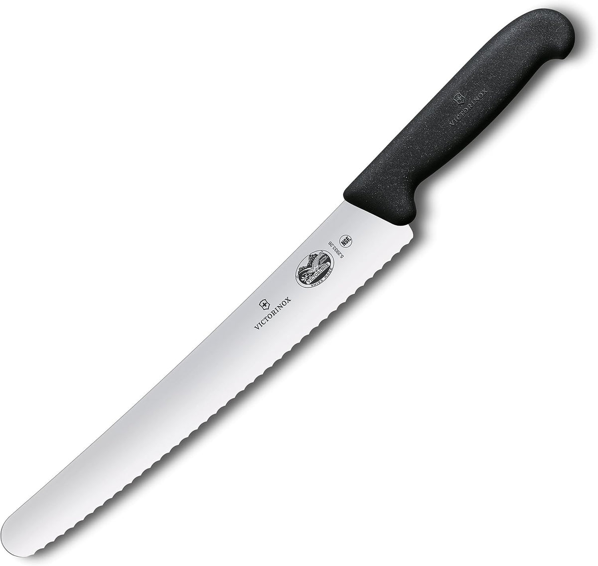 Victorinox Fibrox 10.25-Inch Bread Knife with Serrated Edge and Black Handle