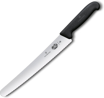 Victorinox Fibrox 10.25-Inch Bread Knife with Serrated Edge and Black Handle