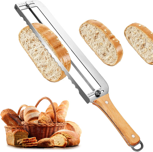 Adjustable Bread Slicer for Homemade Bread New Manual Sourdough Bread Knife