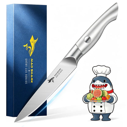 MAD SHARK Paring Knife 3.5 inch Ultra Sharp German Stainless Steel