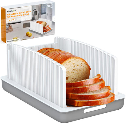 Kiss Core New Upgrade Bread Slicer for Homemade Bread with Adjustable Width