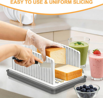 Kiss Core New Upgrade Bread Slicer for Homemade Bread with Adjustable Width