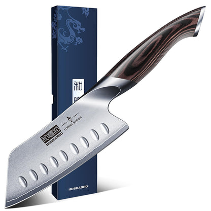 HOSHANHO 7 Inch Japanese Chef Knife, Ultra Sharp Kitchen Santoku Knives