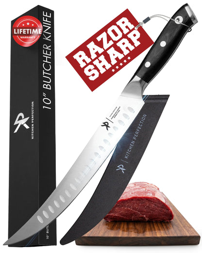 Kitchen perfection 6” Boning Knife for Meat Cutting, Fillet & Deboning