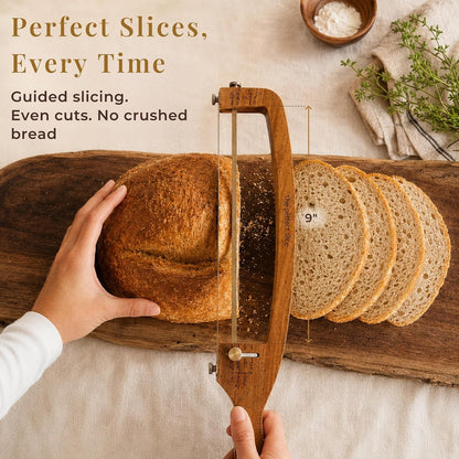 SATO Adjustable Bread Knife for Sourdough, Baguettes & Homemade Bread