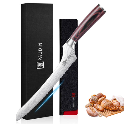 PAUDIN Kitchen Utility Knife, 5 Inch Chef Knife Fruit Knife, Gift Box