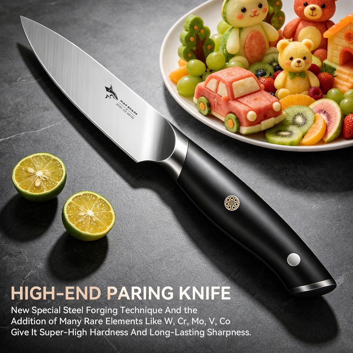 MAD SHARK 3.5 inch Paring Knife German Stainless Steel