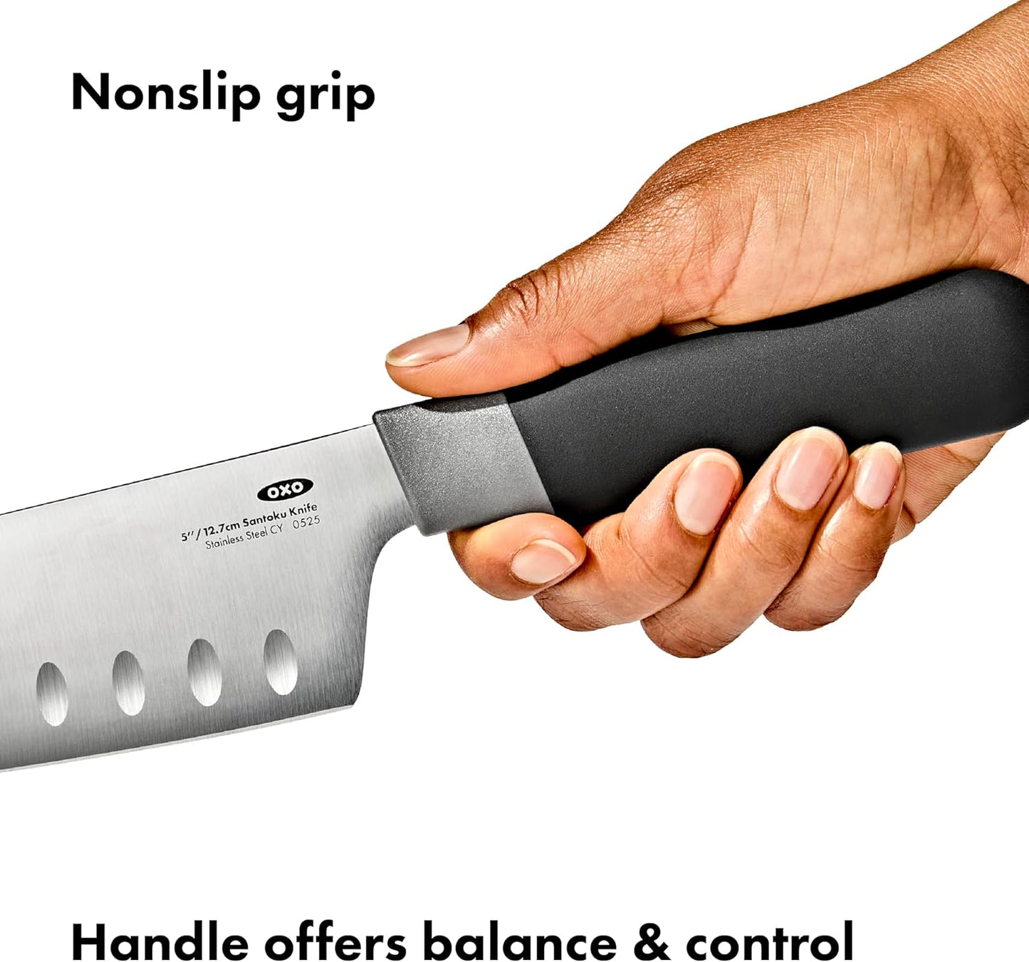 OXO Good Grips 5 in Santoku Knife with Locking Sheath