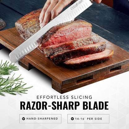 Cutluxe Carving Knife Set, Brisket Slicing & Boning Knife for Meat & BBQ