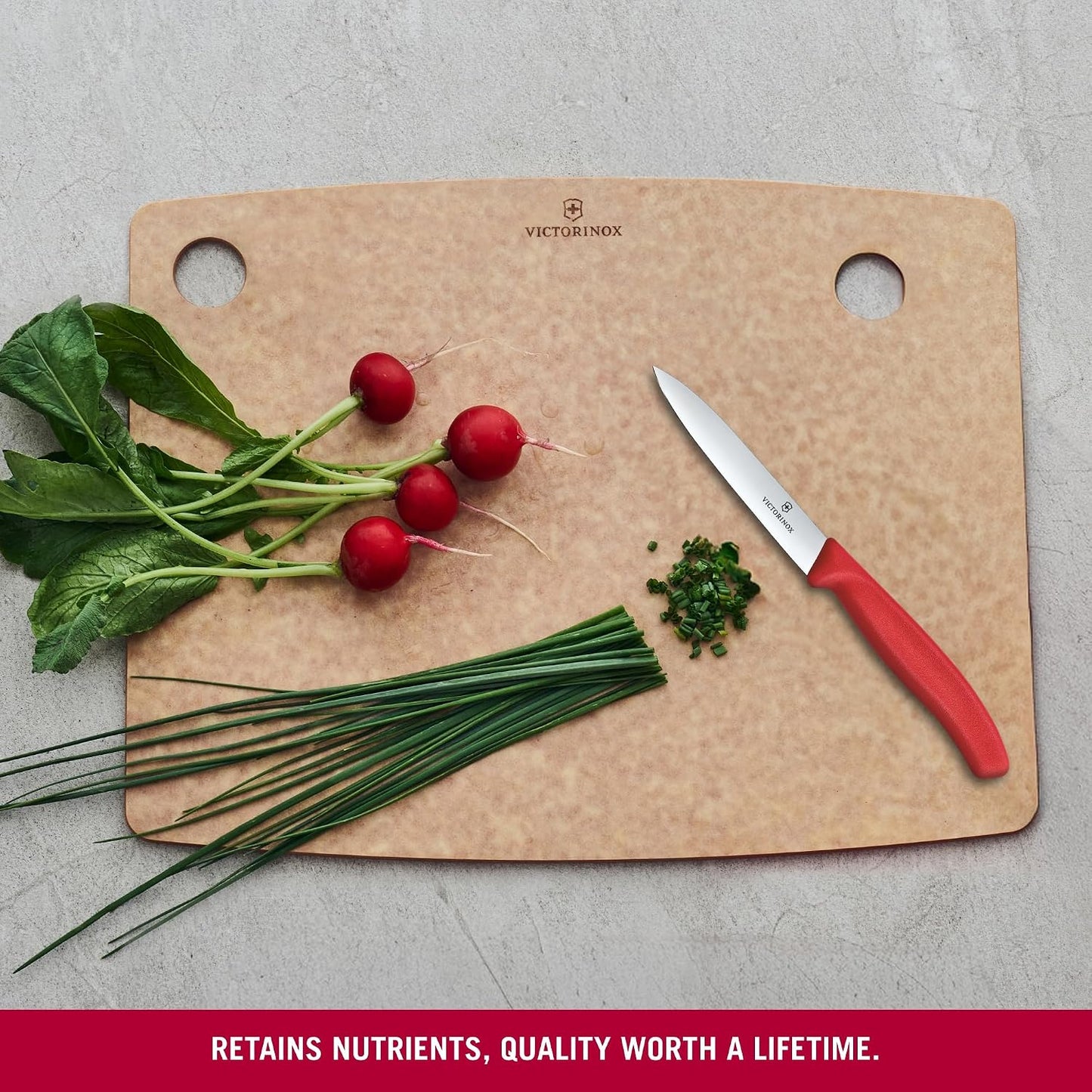 Victorinox Swiss Classic 4 Inch Straight Edge Paring Knife - Red