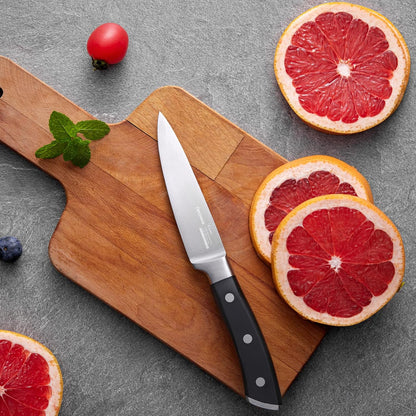 OAKSWARE 4 Inch Classic Paring Knife, German Steel Small Kitchen Knife