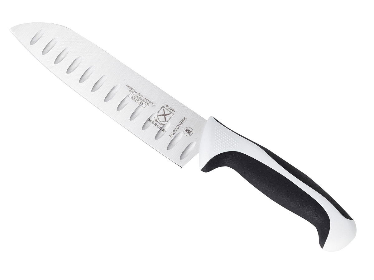 Mercer Culinary Millennia Colors 6-Inch Curved Boning Knife, Blue