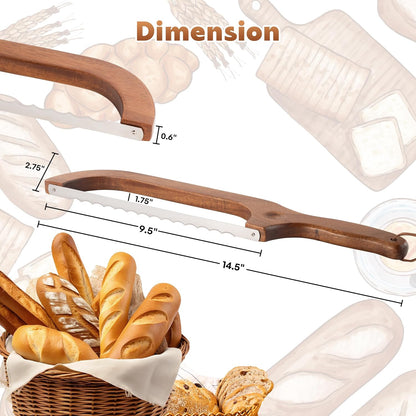 Bread Knife for Homemade Bread 14.5'' Sourdough Bread Knife Bread knives