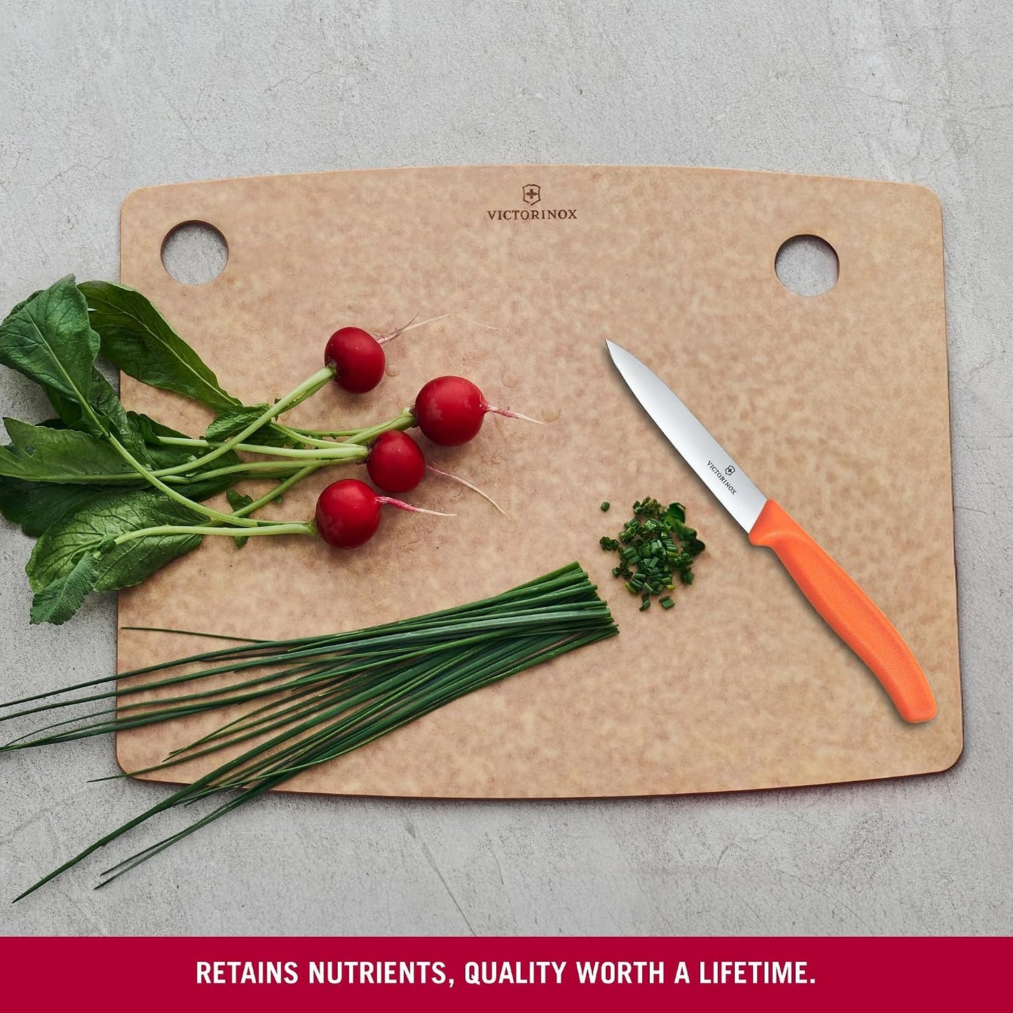 Victorinox Swiss Classic 4 Inch Straight Edge Paring Knife - Orange