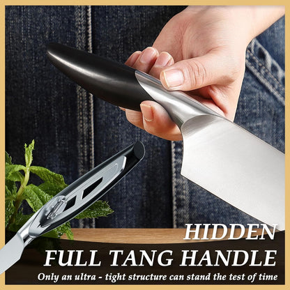 2-Piece Paring Knife Set, 3.5 & 5 Inch German Stainless Steel