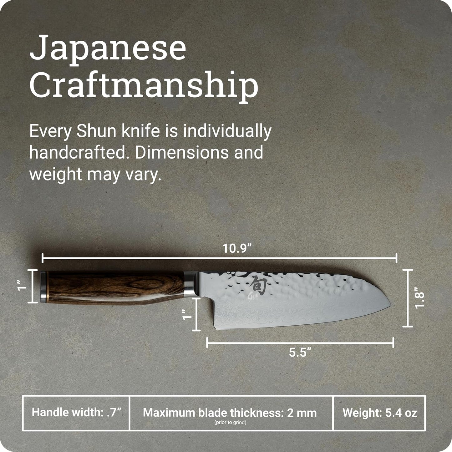 Shun Premier 5.5" Santoku Knife